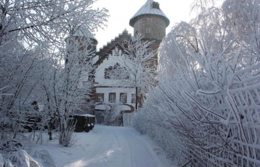 Luxus Appartement Im Schloss Fockelberg Dış mekan fotoğraf