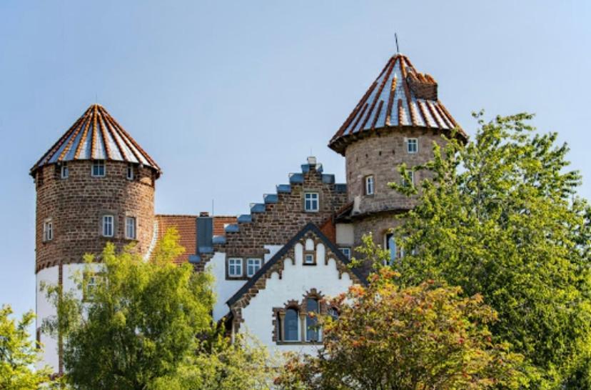 Luxus Appartement Im Schloss Fockelberg Dış mekan fotoğraf
